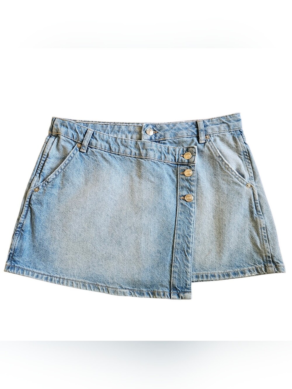 Free People Wynne Denim Skirt Size 29